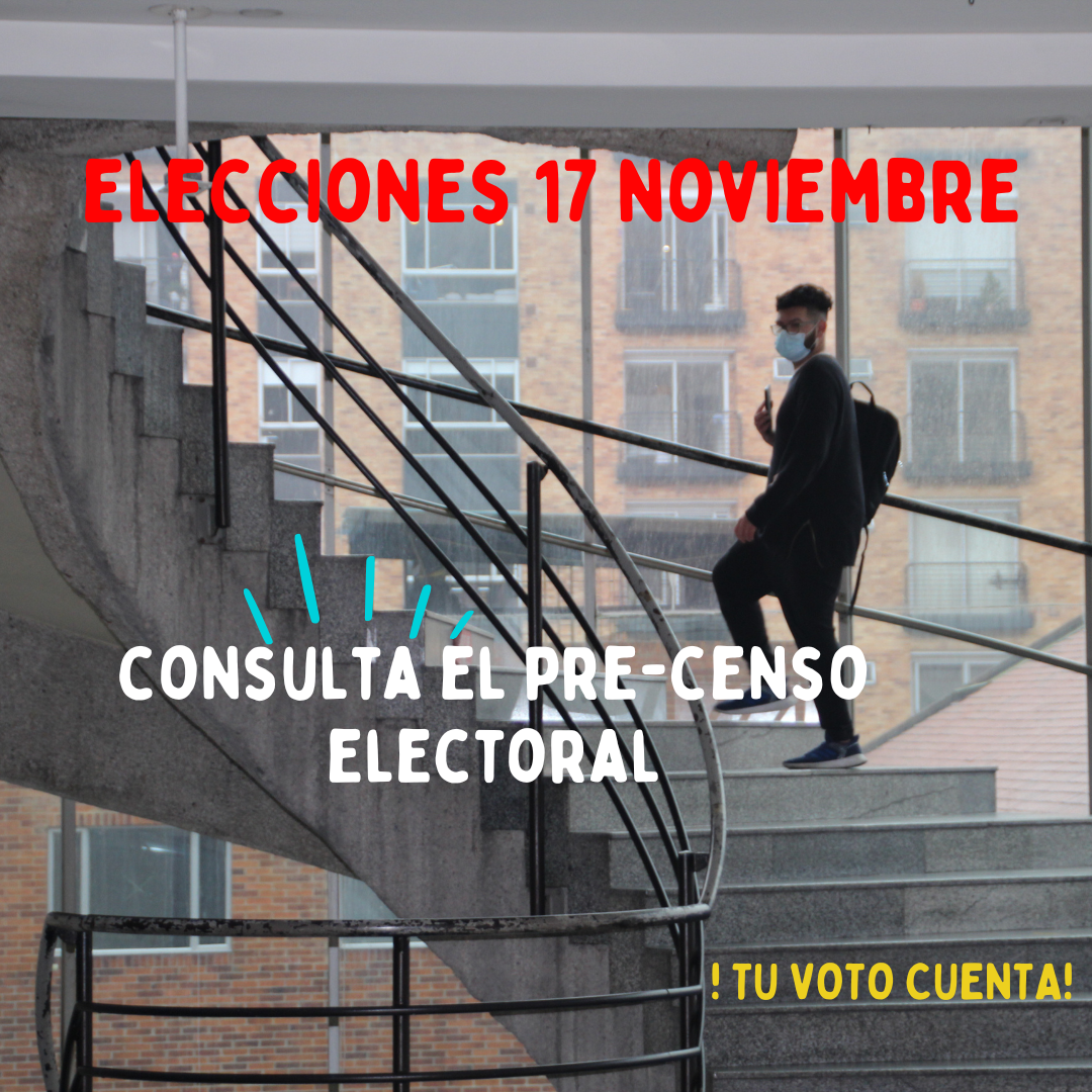 Imagen artículo: Hasta el 30 de octubre podrá consultar  el  Pre-Censo Electoral UD