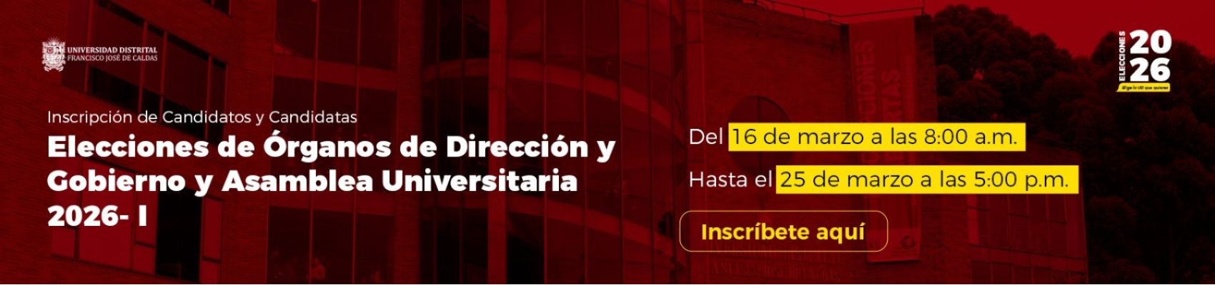 Procesos electorales 2026-I